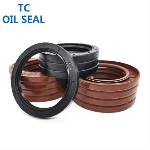 China NBR FKM Acm Silicone PTFE Shaft Bearing High Pressure Rubber Oil Seal customized color on sale