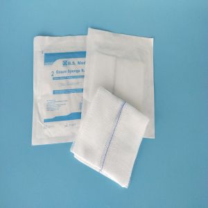 Low Factory Price Sterile Cotton Gauze Swabs Ultraviolet Light Disinfect Gauze