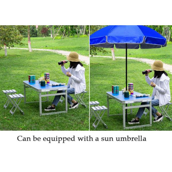 Modern Design Folding Portable Table and Chair Set for Barbecue Beach Picnic Camping