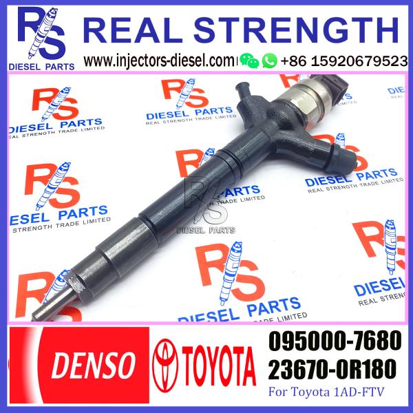 Common Rail Fuel Injector 095000-7690 095000-7680 For TOYOTA 1AD-FTV 2AD-FTV 23670-09230 23670-09270