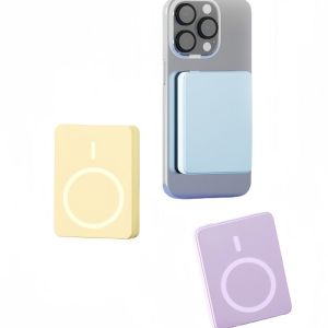 Cheap Innovative Magnetic Wireless Power Bank 5000mah For Iphone / Android for sale