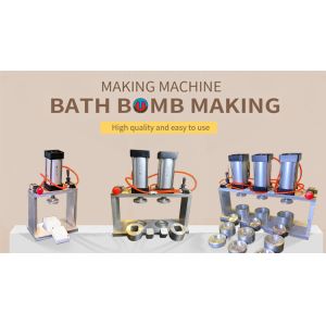 1300piece/h Multi press Manual bath bomb Making Machine with Automatic Operation