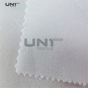 Soft Fusible Interlining Woven Interlining Adhesive 120gsm PES / LDPE Fusing