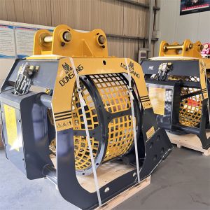 Rotating Screening Bucket Zero Clogging Low Maintenance Excavator Attachment