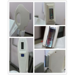 Vertical SHR hair removal machine with 2 handles