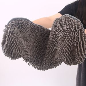 Supper Absorbent Polyester Dog Microfibre Drying Towel 80x23cm