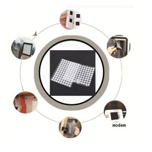 China Manufacturer Hot Sell Customized Nylon Strong Adhesive Hook And Loop Dots