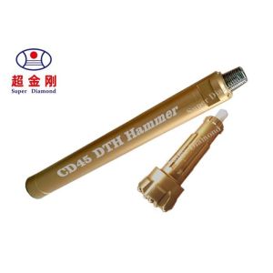 API 2 3/8" Reg Connection Thread IR3.5 / DHD3.5 DTH Hammers for Rock Drilling