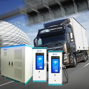 China Heavy Duty Truck EV Split Charger With Chademo CCS GB/T Plug Ip54 Waterproof on sale