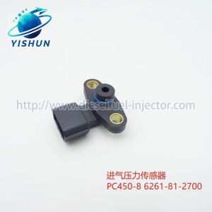 China Air Pressure Excavator Sensor 6261-81-2700 6261812700 For PC400-8 PC450-8 on sale