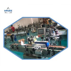 Automatic Vertical Vials / Bottles Sticker Labeling Machine ISO9001 CE Approval