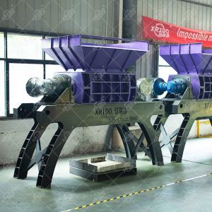 Xrido AT-TS Tire Shredder 2-3t/D Capacity 55kW Motor
