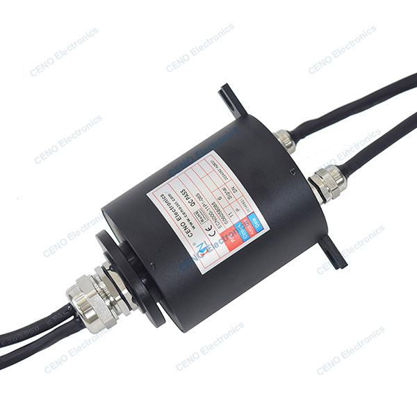 Customized Waterproof Slip Ring with IP65 and Rotating Encoder Signal Connector