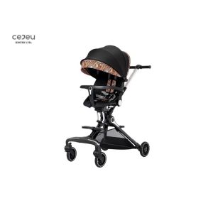 Lightweight Baby Stroller With One Handed Easy Folding Adjustable Backrest