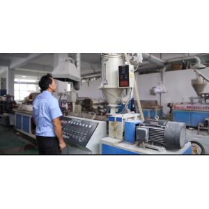 OEM Plastic Profile Extrusion Machine , Pvc Profile Manufacturing Machine