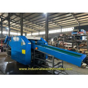 Industrial Waste PP Yarns Monofilament Shredder machine for PET PP HDPE PA Yarns