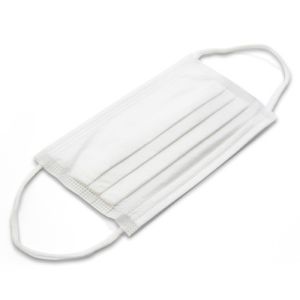 Hygienic Antiviral Disposable Dust Masks Smooth Inner Lining Multi Layers
