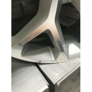 Fits 24" X 10" Snowflake Silver Machine Wheels Rims For Chevy Silverado Tahoe