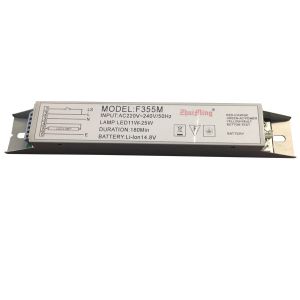 Battery Operated Emergency Light Power Supply with maintain condition led lamps