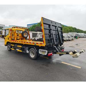 FAW New Brand 4x2 5 Tons Tow Truck Wrecker Truck With 6M Flat Bed