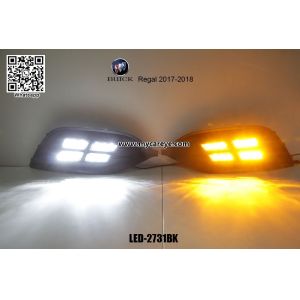 Buick Regal 2017-2018 Car LED DRL day time running lights fog driving light