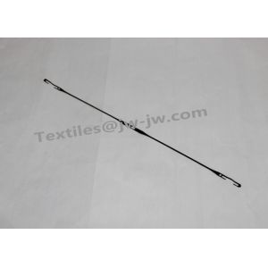 C Type Heald Wire 382# Brown Eye （7.8X3 ) For Weaving Loom Spare Parts