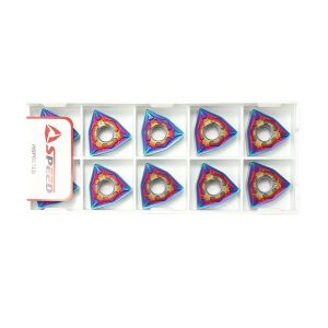 Speed CVD PVD Nano Blue Coated Carbide Turning Insert with Sharp WNMG080404/08