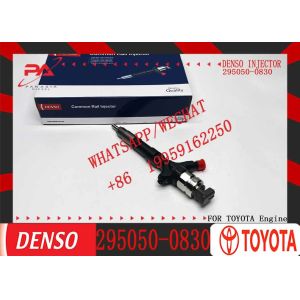 High quality Hot sale New Diesel Fuel Injector 295050-0830 For Toyota Dyna 1KD