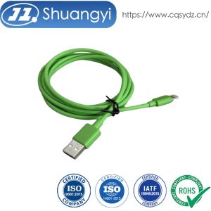 USB-A to Lightning Power & Data Cable Connector, Flexible Charging Wire for