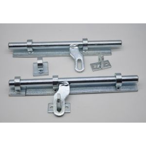 Galvanized heavy duty Door bolts DL607, lock for door Size: 10"X5/8"x5mm,