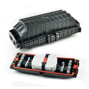 IP 68 144 Core Aerial Horizontal Joint Closure Fiber Optic Splice Enclosure 3