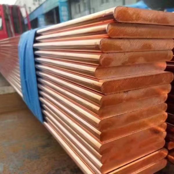 Cu-ETP/CW004A Copper Plate Sheet Custom Cutting Flat Bars / Round Bar / Square