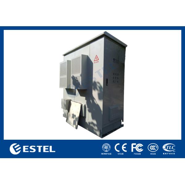 ET200100200C-200 Base Station Outdoor Cabinet Three Compartments With 3 Front Doors