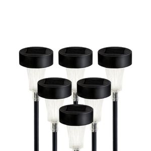 Solar Powered Landscape Lights with Ground Spike Waterproof and Energy Efficien