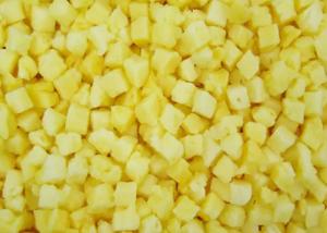 China HACCP 10kg Organic 10mm IQF Frozen Pineapple Slices on sale