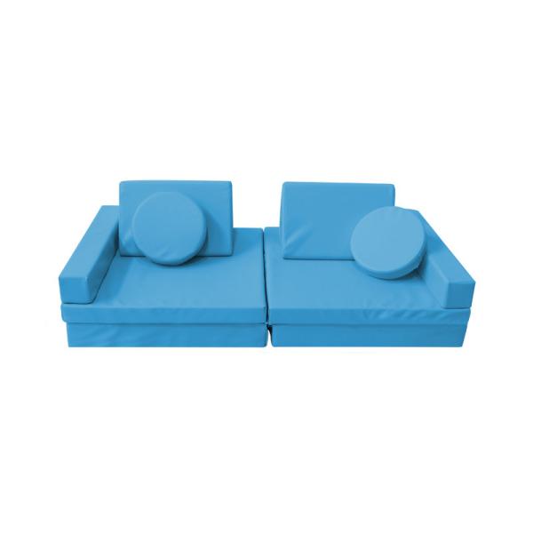 Quality BSCI Modular Sectional Play Sofa With Protective Inner Liner wholesale