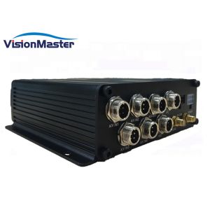 OTA Function 4 Channel Car Dvr Recorder H.265 With GPS Automotive Dvr System