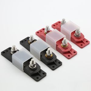 Terminal Fuse Block Single Stud 5/16 M8 Waterproof ANL MEGA Bolt Down On Battery Fuse Holder