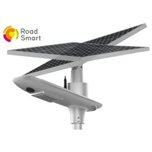 15W 2700lm All In One Solar Panel Garden Lighting With Motion Sensor