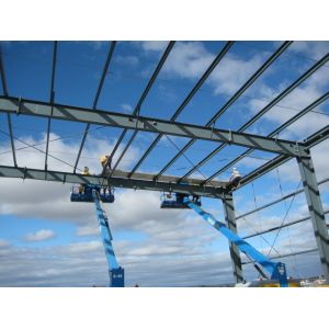 Customizable Steel Frame Building Construction 50L1, 35-65 sqm