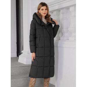 China Self Heating Lining Long Winter Jacket Women In Loose Style For Skiing And Snowboarding on sale