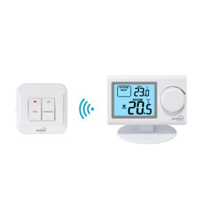 Riseem Internal Sensor Wireless Room Thermostat LCD Display With RF Connect