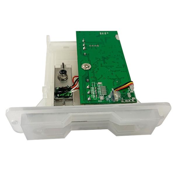 Quality Illuminated Magnetic Swipe Card Reader Semi Transparent Bezel Half Insertion wholesale