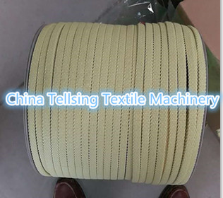 Good quality Tellsing coiling machine in sales for ribbon,webbing,tape,stripe