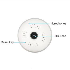 Home Security 1080p Hidden Camera Bulb Indoor Wifi Wireless Baby Monitor For