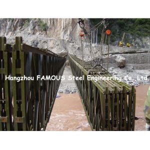 Steel Through Modular Bailey Truss Bridge Construction Ready Made Construction