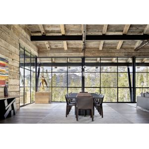 Energy Efficient Double Glazing Steel Door With Window