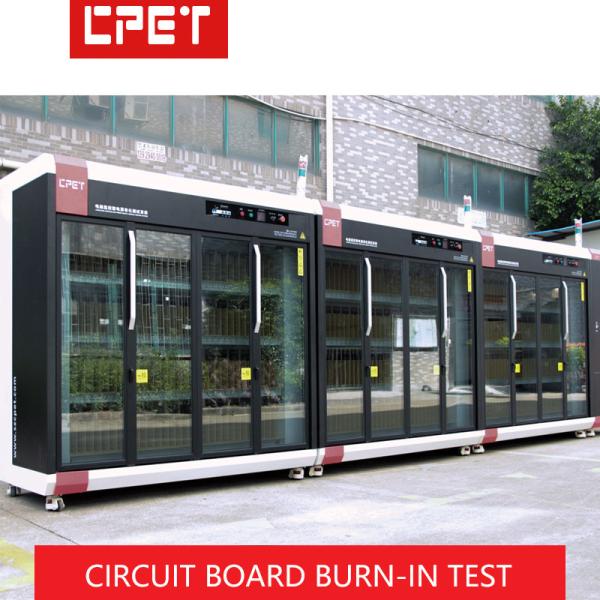 Quality Burn-In Test Equipment with 4 Layers Trolley for 48 BMS Controllers and 3.2KW Burn-In Capacity Aging Test Chamber wholesale