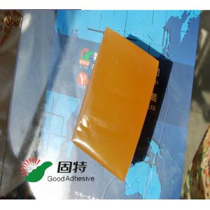 China Yellow and semi-transparent  Hot melt  adhesive for envelop seaming Packaging hot melt pressure sensitive glue adhesive on sale