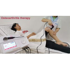 Deep 448khz Diathermy Tecar Therapy Machine For Plantar Fasciitis